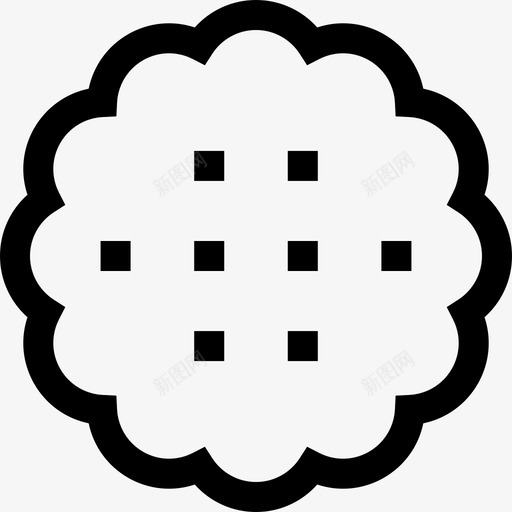 曲奇糖果和糖果15直系图标svg_新图网 https://ixintu.com 曲奇 直系 糖果