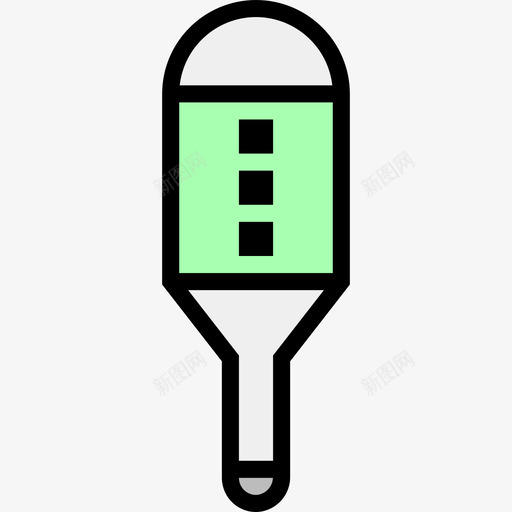 体温计医用141线性颜色图标svg_新图网 https://ixintu.com 体温计 医用 线性 颜色