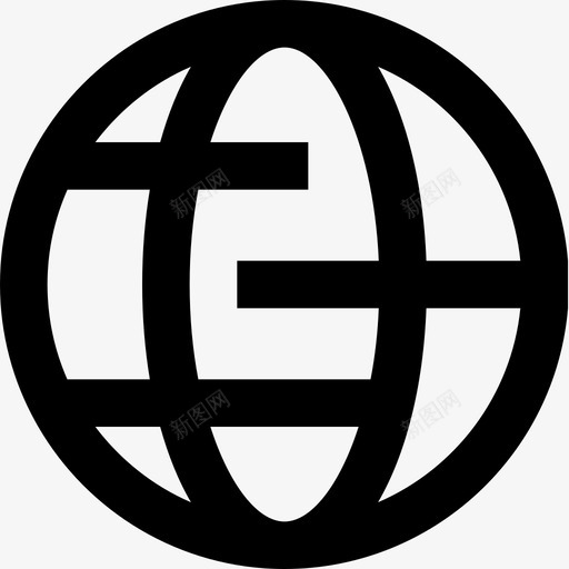 全球控制论3线性图标svg_新图网 https://ixintu.com 全球 控制论3 线性