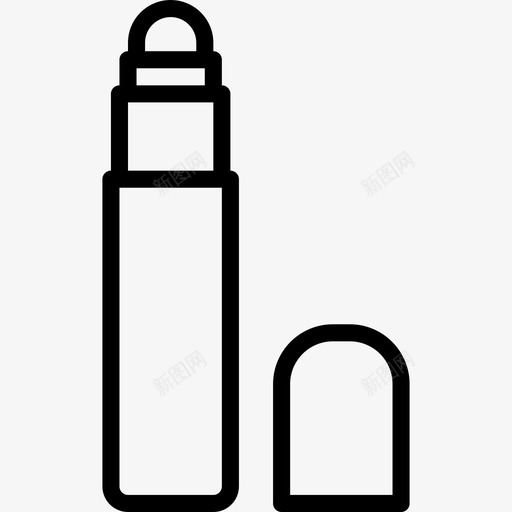 遮瑕膏美容化妆品轮廓图标svg_新图网 https://ixintu.com 化妆品 美容 美容化妆 轮廓 遮瑕