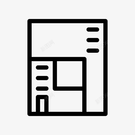 现代酒店建筑房地产图标svg_新图网 https://ixintu.com 建筑 房地产 现代 酒店