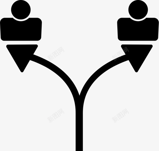 用户路径测试用户决策图标svg_新图网 https://ixintu.com 决策 数字 旅程 测试 用户 规划 路径