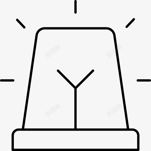 警报铃声紧急情况图标svg_新图网 https://ixintu.com 业务 图标 情况 技术 紧急 线图 警报 警报器 铃声