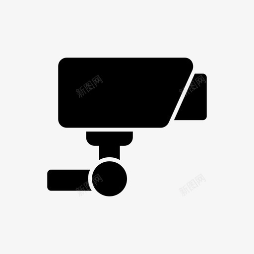 闭路电视摄像机照片图标svg_新图网 https://ixintu.com 安全摄像机 技术 摄像机 摄影 照片 闭路电视
