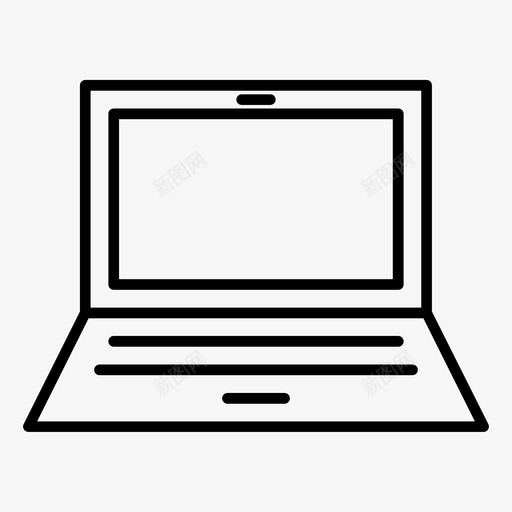 笔记本电脑互联网在线图标svg_新图网 https://ixintu.com 互联网 作品 在线 技术 概要 电脑 笔记本