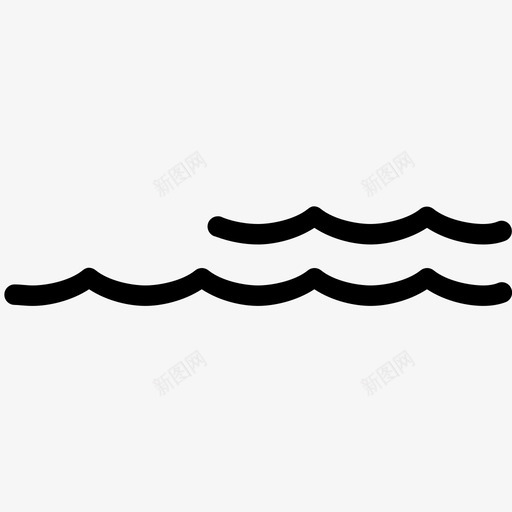 标题水波纹svg_新图网 https://ixintu.com 标题水波纹