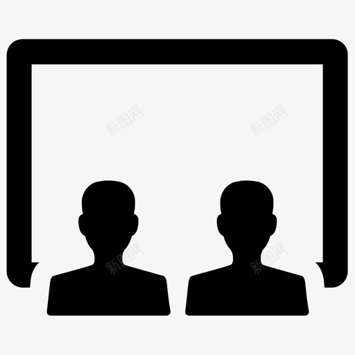 培训教室图标黑板讲座svg_新图网 https://ixintu.com 商业 图标 培训 教室 演示 管理 讲座 黑板