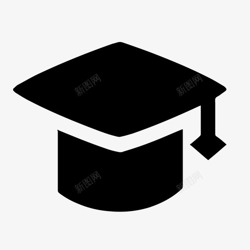 教育经历svg_新图网 https://ixintu.com 教育经历 单色 填充