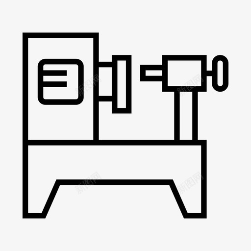 机器工厂工业图标svg_新图网 https://ixintu.com 制造业 工业 工厂 机器 机器人