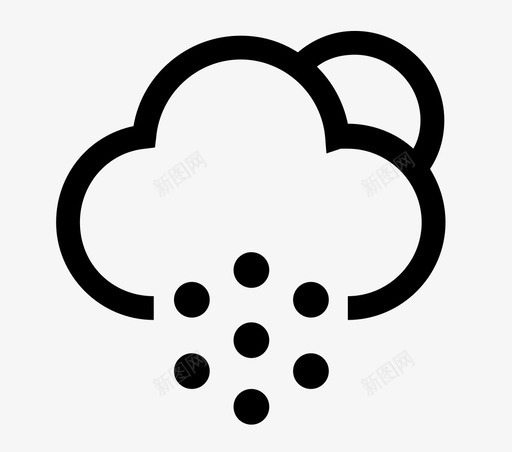 毛毛雨-01svg_新图网 https://ixintu.com 毛毛雨-01