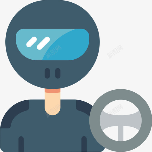 司机职业21平的图标svg_新图网 https://ixintu.com 司机 平的 职业