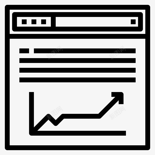 浏览器文档图标svg_新图网 https://ixintu.com 上传 下载 报告 文档 浏览器 照片