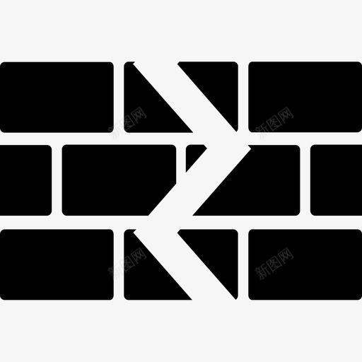 破壁犯罪黑客图标svg_新图网 https://ixintu.com 技术 犯罪 破壁 黑客 黑客实心图标