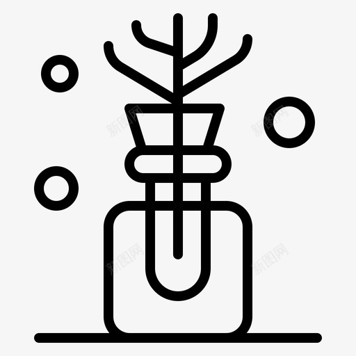 芳香瓶装spa扩散器图标svg_新图网 https://ixintu.com spa 扩散 放松 瓶装 精油 芳香
