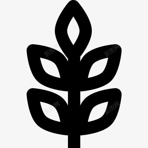小麦农场33直交图标svg_新图网 https://ixintu.com 农场33 小麦 直交