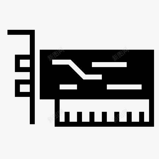 vga卡电脑硬件图标svg_新图网 https://ixintu.com cpu vga 元件 字形 电脑 硬件 笔记本