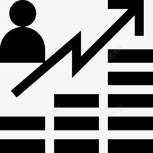 硬币职业发展5填充图标svg_新图网 https://ixintu.com 填充 硬币 职业发展