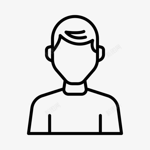 男阿凡达阿凡达男图标svg_新图网 https://ixintu.com 达男 阿凡