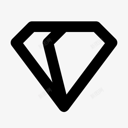 钻石水晶昂贵图标svg_新图网 https://ixintu.com 像素 商业 完美 宝藏 昂贵 水晶 管理 美的 财富 钻石 黄金