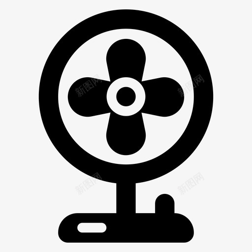 桌扇鼓风机家用电器图标svg_新图网 https://ixintu.com 呼吸机 图标 字形 家用电器 材料 桌扇 用户界面 鼓风机
