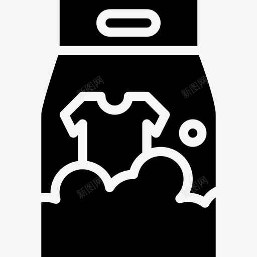 洗衣粉洗衣粉15字形图标svg_新图网 https://ixintu.com 字形 洗衣粉
