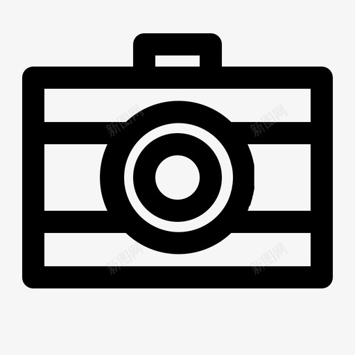 照相机多媒体照片图标svg_新图网 https://ixintu.com 图片 多媒体 录音机 照片 照相机 音乐