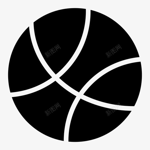 篮球运动图标svg_新图网 https://ixintu.com 篮球 运动