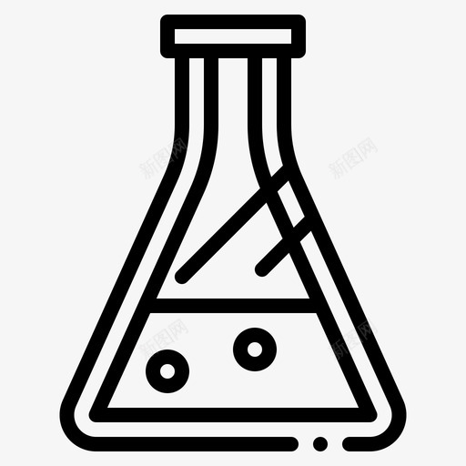 科学化学教育图标svg_新图网 https://ixintu.com 化学 医院 大纲 教育 科学 试管