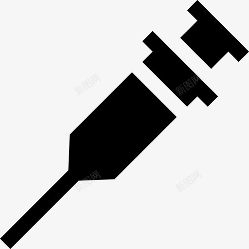 注射器替代药物24填充图标svg_新图网 https://ixintu.com 填充 替代 注射器 药物