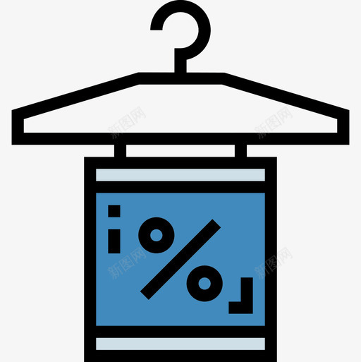 衣架39号销售线性颜色图标svg_新图网 https://ixintu.com 39号 线性 衣架 销售 颜色