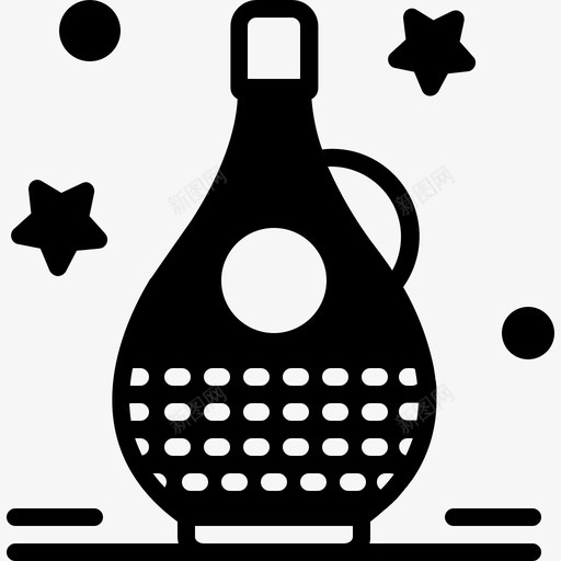 罐子古董壶图标svg_新图网 https://ixintu.com 古董 壶 罐子