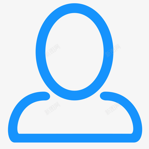 标签栏-我的(选中)svg_新图网 https://ixintu.com 标签栏-我的(选中)
