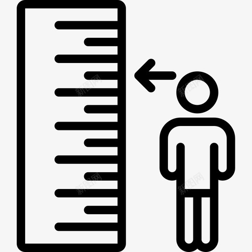 身高养育子女直系图标svg_新图网 https://ixintu.com 养育 子女 直系 身高
