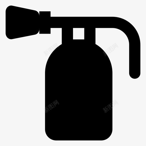 灭火器应急设备消防设备图标svg_新图网 https://ixintu.com 图标 安全 应急 材料 消防设备 灭火器 用户界面 符号 设备
