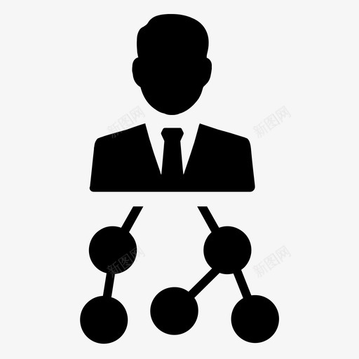 业务层次结构图标领导层网络svg_新图网 https://ixintu.com 业务 业务管理 图标 层次 结构 结构图 网络 领导层