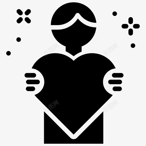 爱父亲节心图标svg_新图网 https://ixintu.com 心 情人节 母亲节 母亲节铭文 求婚 爱 父亲节