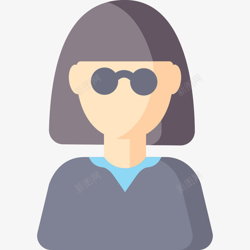 女人阿凡达67扁平图标svg_新图网 https://ixintu.com 女人 扁平 阿凡