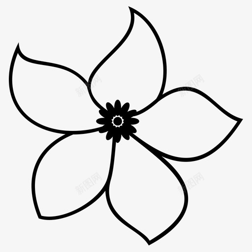 花花园植物图标svg_新图网 https://ixintu.com 植物 花 花园