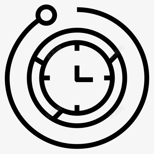 恢复循环计划图标svg_新图网 https://ixintu.com 冲刺计划 回顾 循环 恢复 敏捷5号轮廓中风 计划