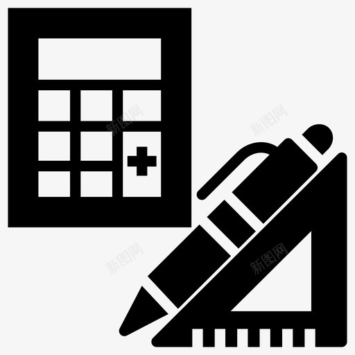 正规科学几何工具办公用品图标svg_新图网 https://ixintu.com 几何 办公用品 工具 教程 数学 文具 正规 电子书 科学 视频 设备