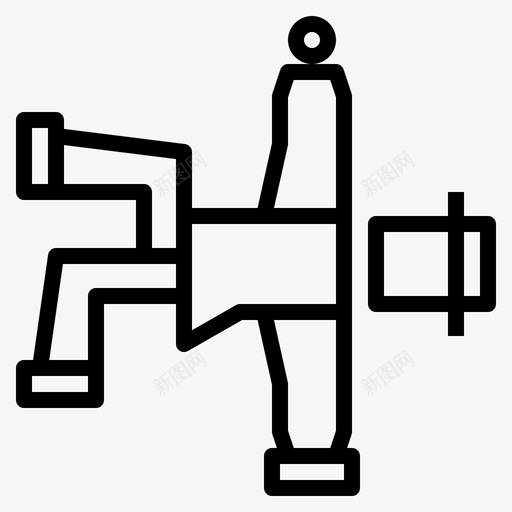 嘻哈霹雳舞舞者图标svg_新图网 https://ixintu.com 嘻哈 舞者 锻炼 霹雳