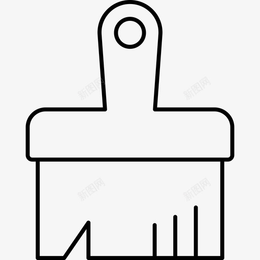 画笔艺术色彩图标svg_新图网 https://ixintu.com 创意 图标 工艺 油漆 画笔 线图 色彩 艺术 装饰