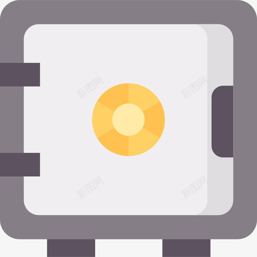 Strongbox业务341扁平图标svg_新图网 https://ixintu.com Strongbox 业务 扁平