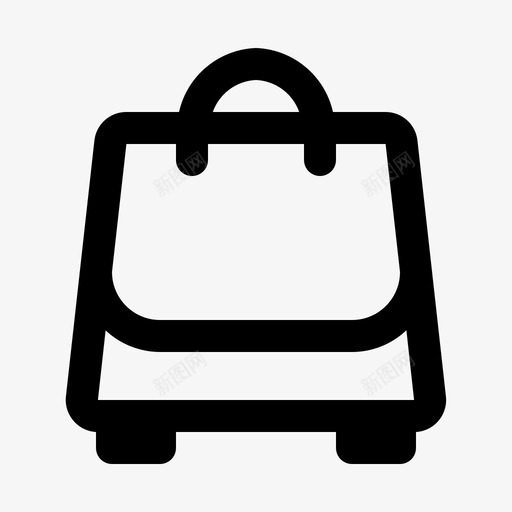 手提箱包行李图标svg_新图网 https://ixintu.com 包 包型号v2线 手提箱 旅行 行李