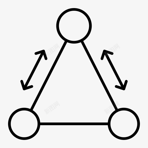 网络图表连接图标svg_新图网 https://ixintu.com 共享 启动业务线图标 图表 网络 连接