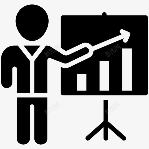 增长图业务分析数据分析图标svg_新图网 https://ixintu.com 业务 信息 分析 图表 增长 字形 战略 数据分析 演示 管理 统计
