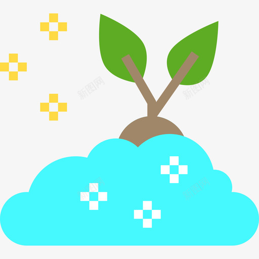 增长研究理念扁平化图标svg_新图网 https://ixintu.com 增长 扁平化 理念 研究