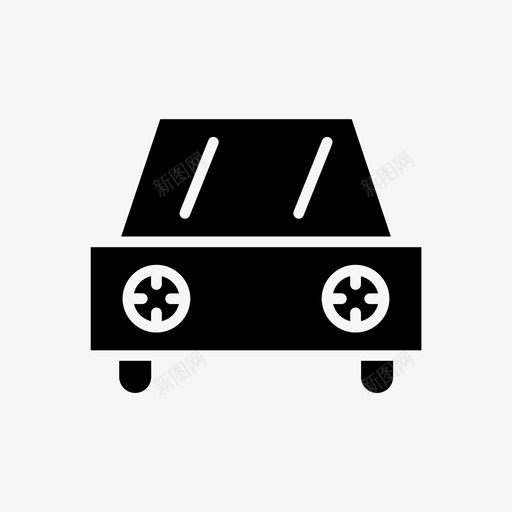 汽车运输面包车图标svg_新图网 https://ixintu.com 度假 汽车 车辆 运输 酒店 面包车