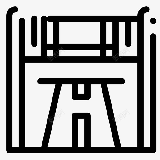 检查点比赛道路图标svg_新图网 https://ixintu.com 出发点 动机虚线 检查点 比赛 道路