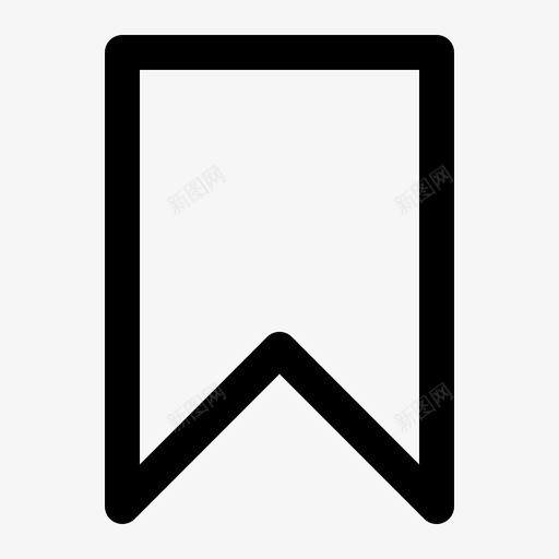 保存书签电子商务图标svg_新图网 https://ixintu.com 书签 保存 功能区 市场 用户界面 电子商务